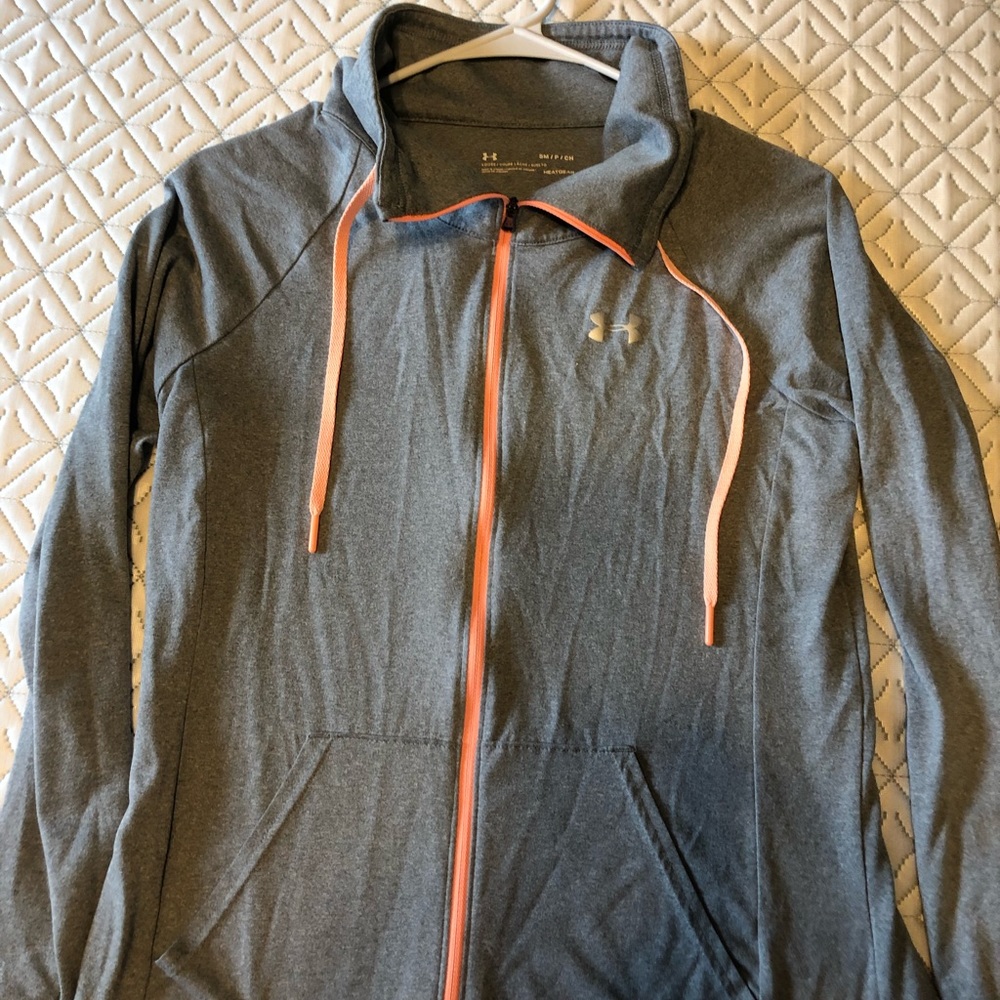 Under Armour gray jacket full zip